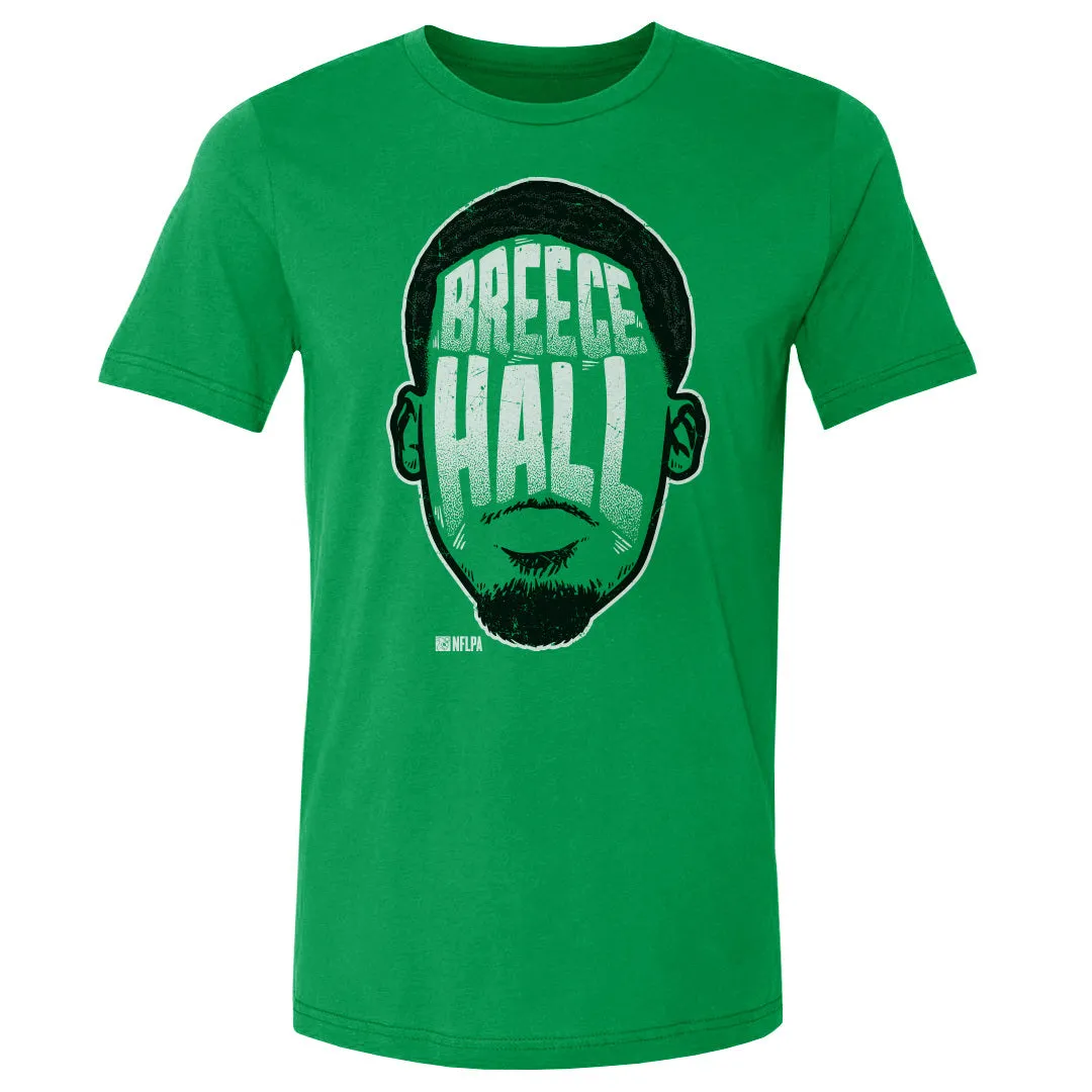 Breece Hall New York J Player Silhouette WHT sold by 500 Level