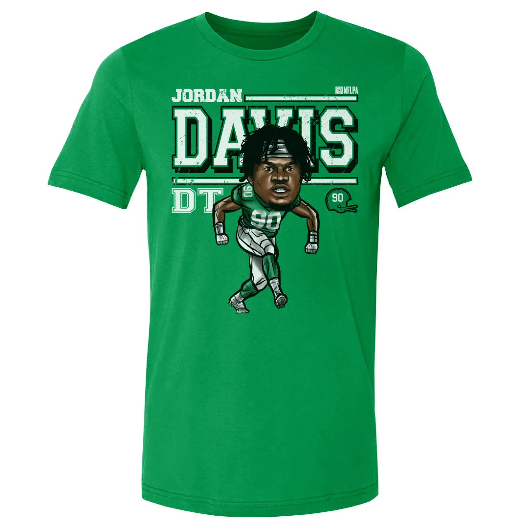 Jordan Davis Philadelphia Cartoon WHT sold by 500 Level product image thumbnail 2