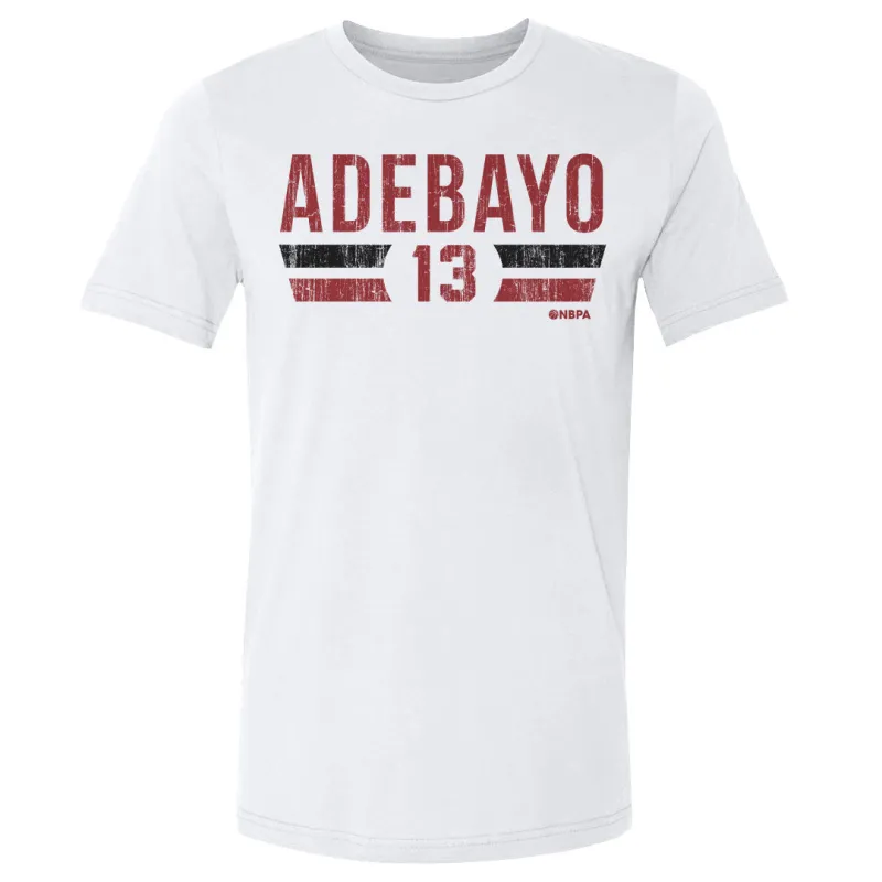 Bam Adebayo Miami Font sold by 500 Level