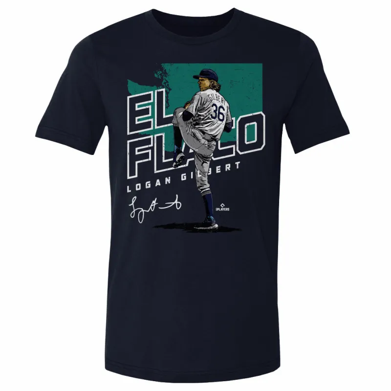 Logan Gilbert Seattle Player Map WHT sold by 500 Level