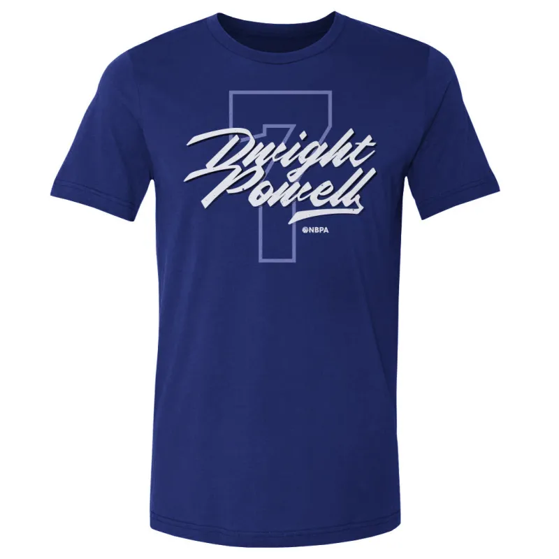 Dwight Powell Dallas Number Script WHT sold by 500 Level