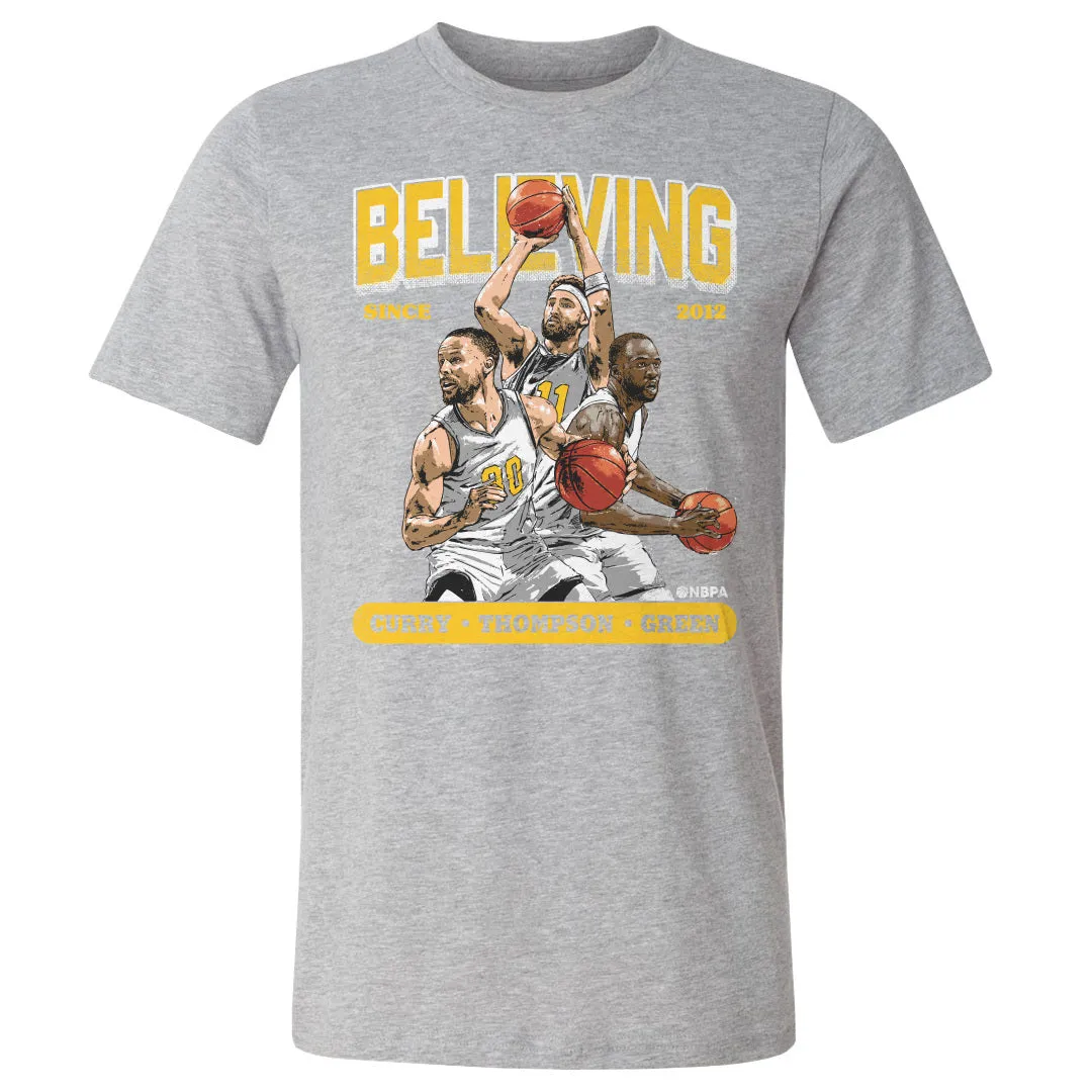 Steph Curry Klay Thompson & Draymond Green Golden State Believing WHT sold by 500 Level