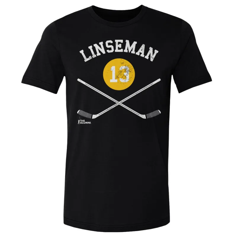 Ken Linseman Boston 13 Sticks WHT sold by 500 Level