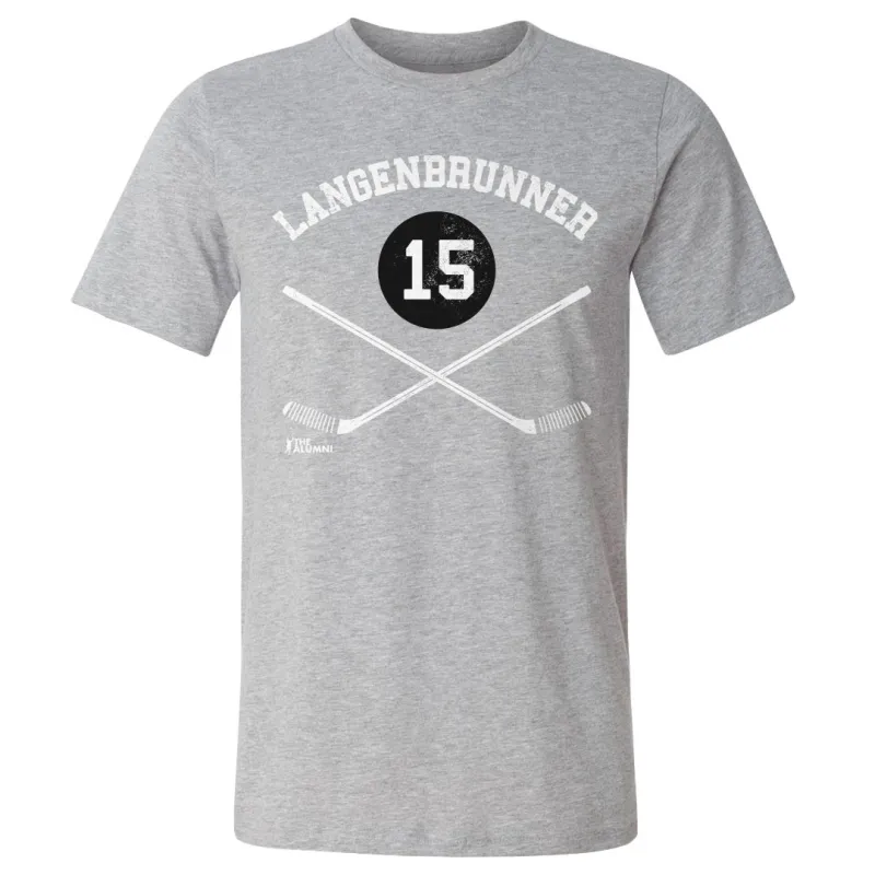 Jamie Langenbrunner New Jersey 15 Sticks WHT sold by 500 Level