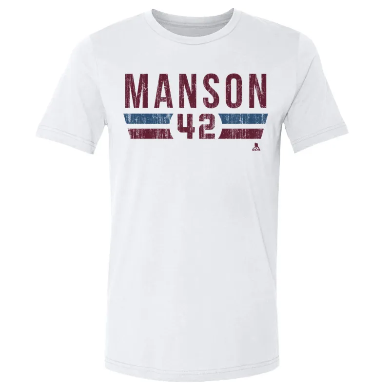 Josh Manson Colorado Font sold by 500 Level