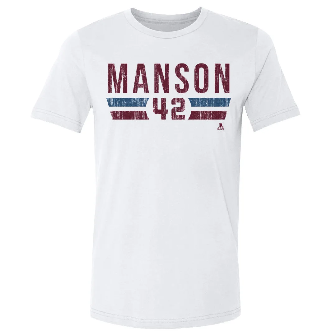 Josh Manson Colorado Font sold by 500 Level