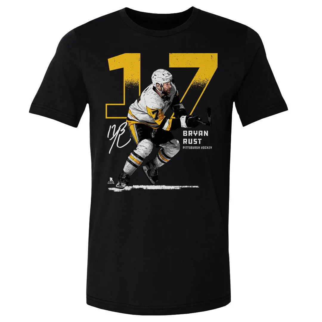 Bryan Rust Pittsburgh Outline WHT sold by 500 Level product image thumbnail 2