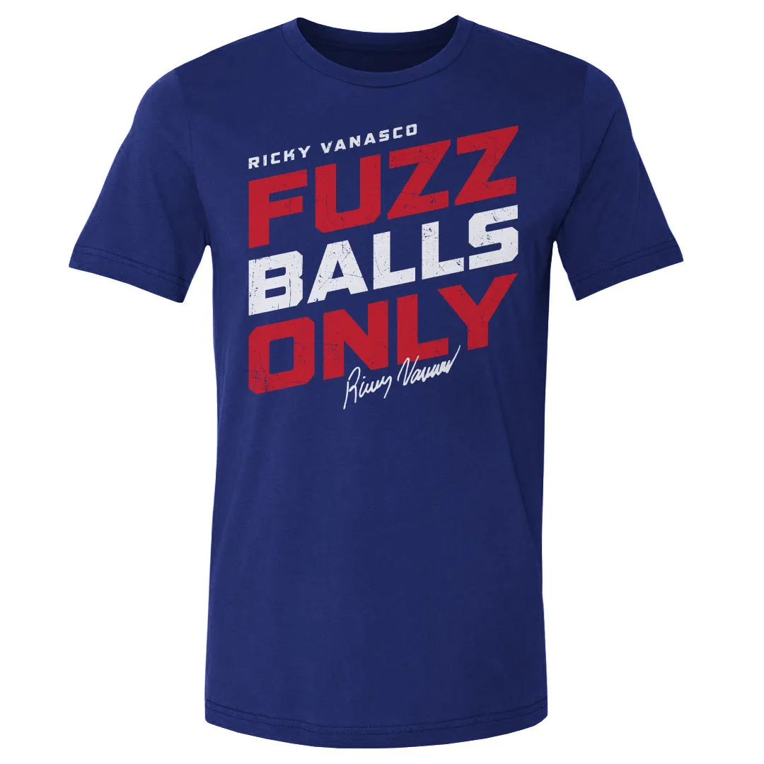 Ricky Vanasco Texas Fuzz Balls Only Text WHT sold by 500 Level