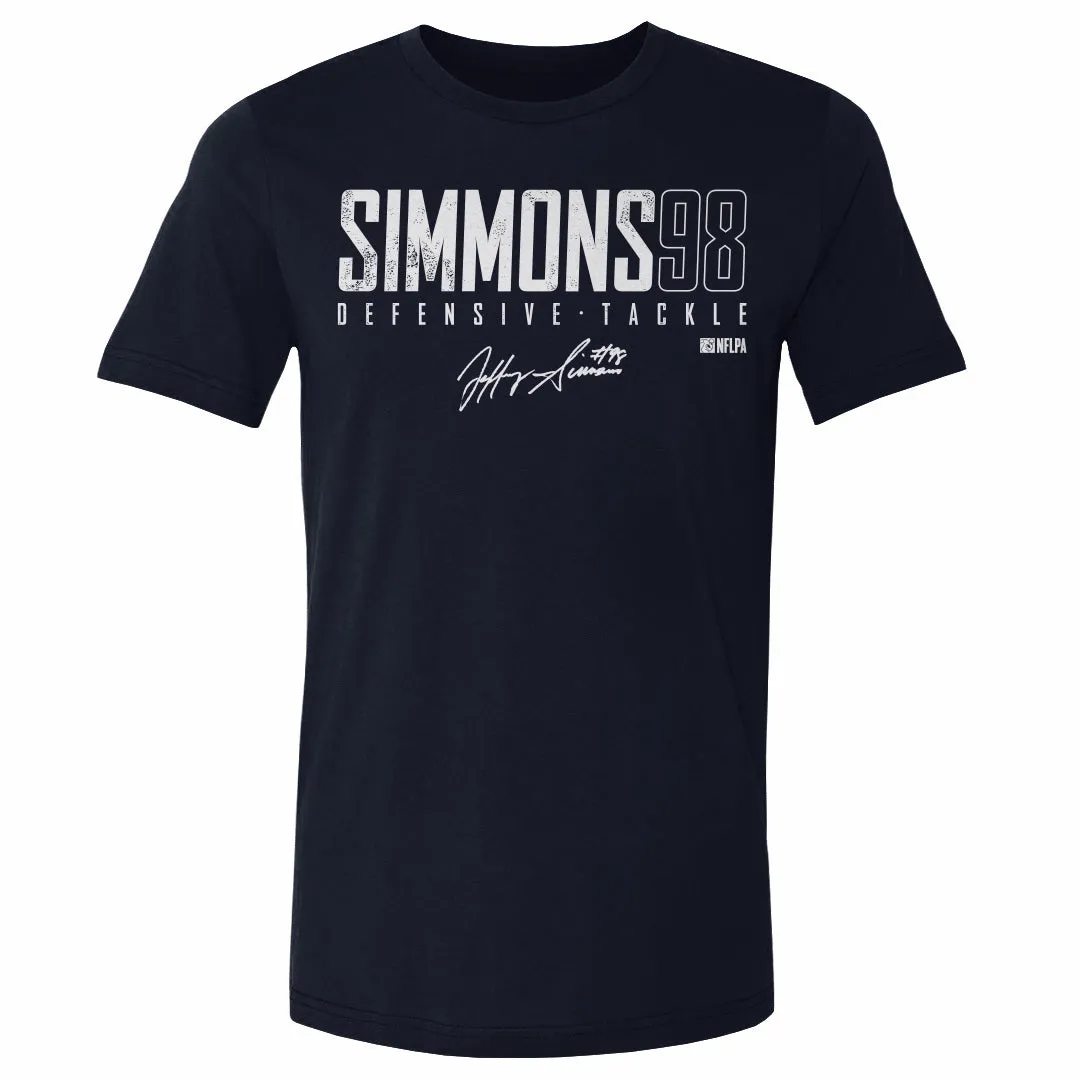 Jeffery Simmons Tennessee Elite WHT sold by 500 Level