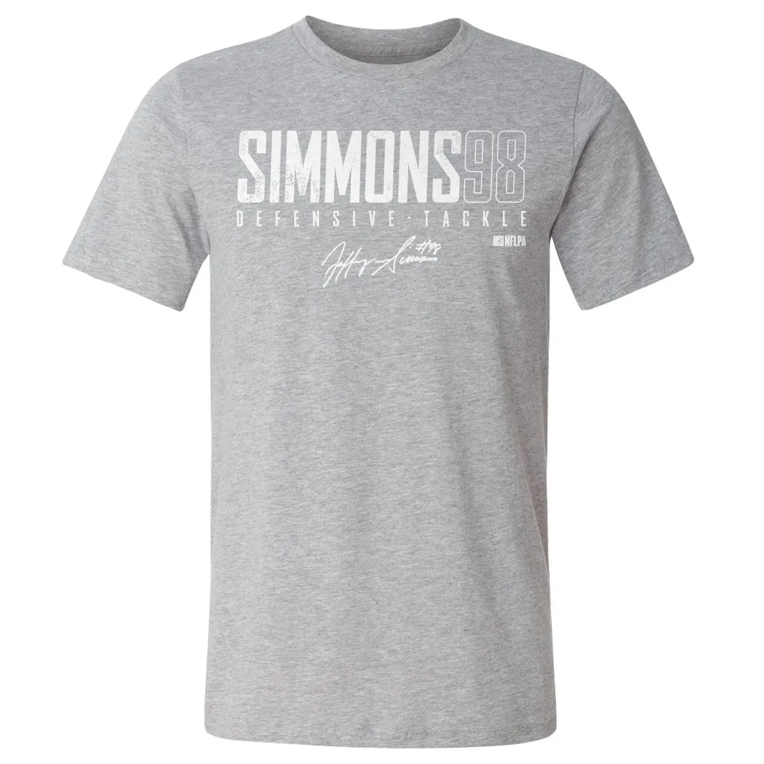 Jeffery Simmons Tennessee Elite WHT sold by 500 Level product image thumbnail 2