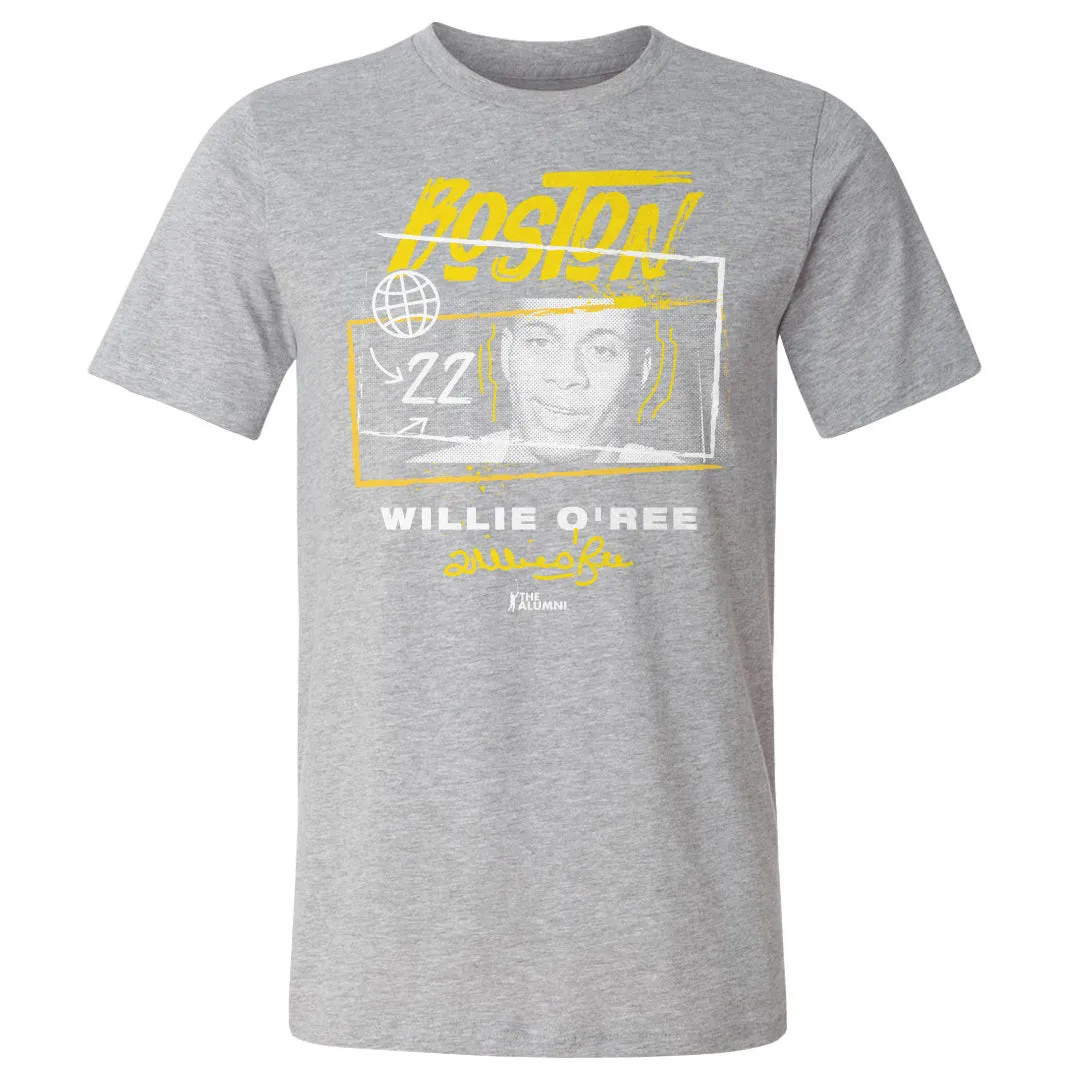 Willie O'Ree Boston Tones WHT sold by 500 Level product image thumbnail 2