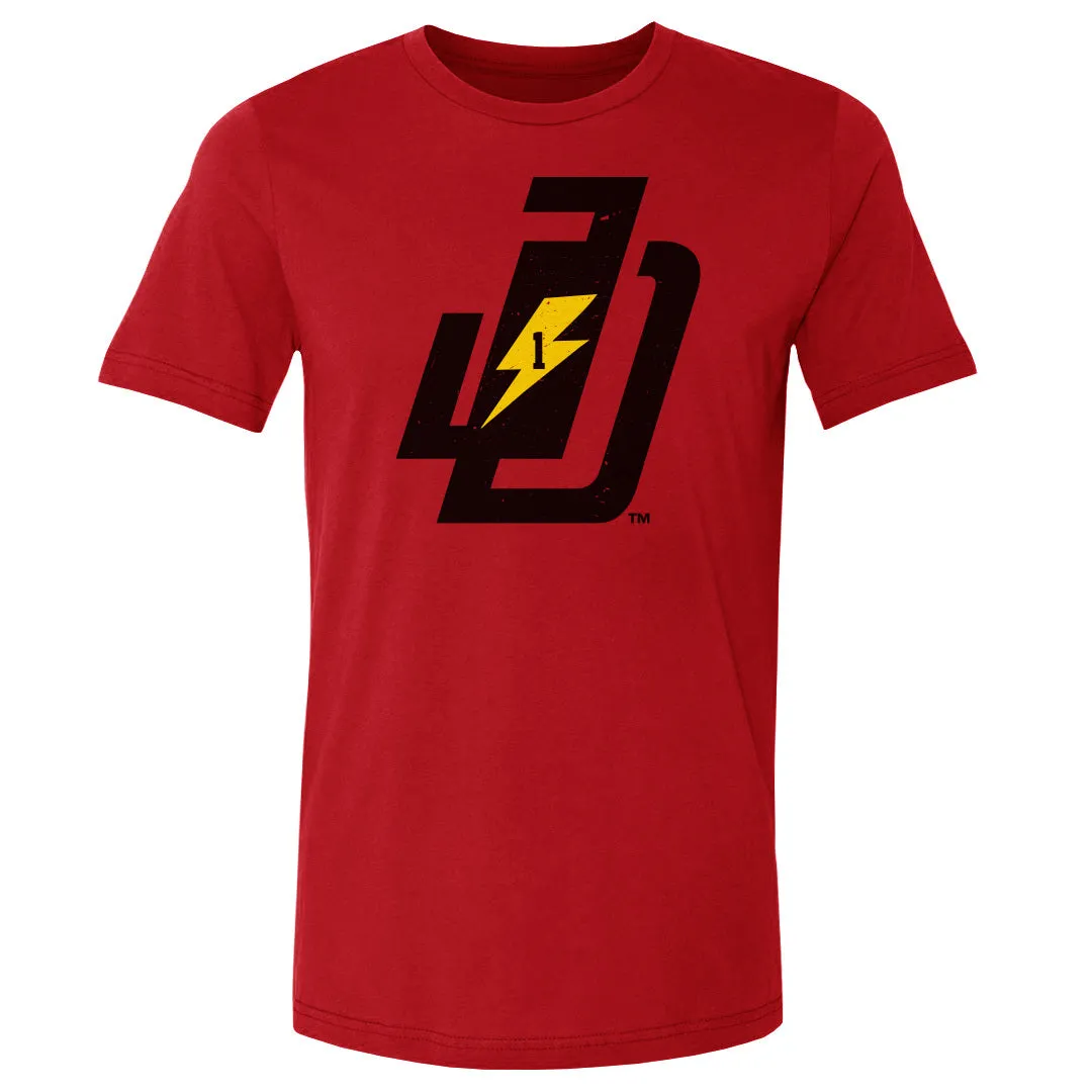 Jaelon Darden Yellow Bolt Logo WHT sold by 500 Level product image thumbnail 2