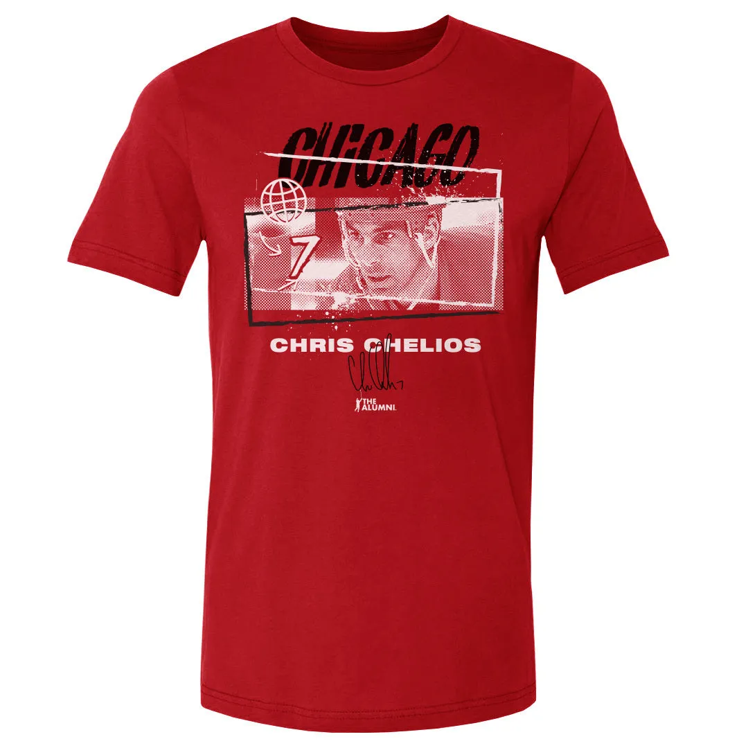 Chris Chelios Chicago Tones WHT sold by 500 Level product image thumbnail 2