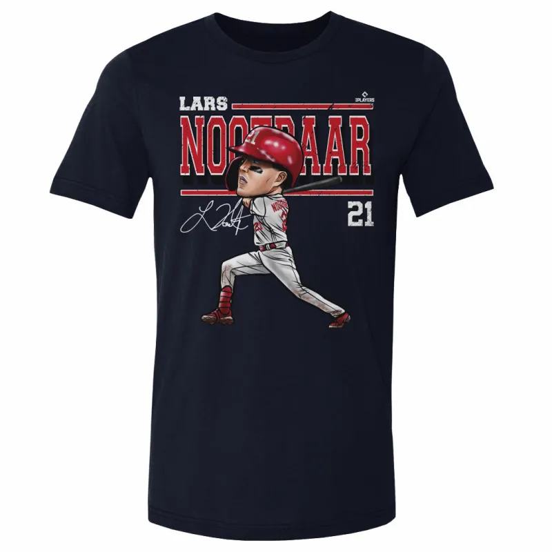 Lars Nootbaar St. Louis Cartoon WHT sold by 500 Level