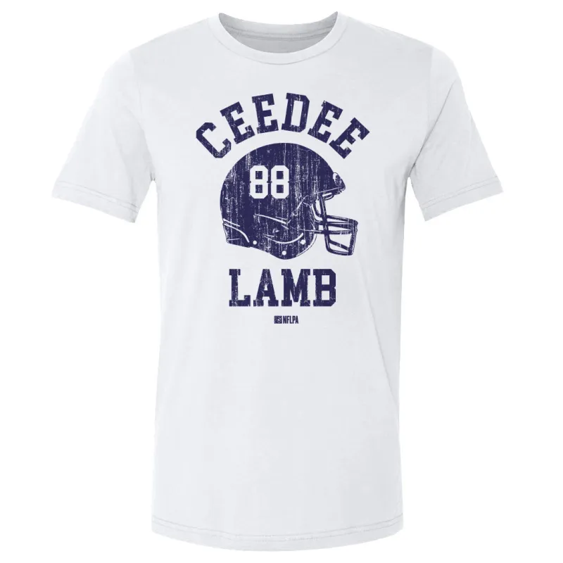 CeeDee Lamb Dallas Helmet Font sold by 500 Level
