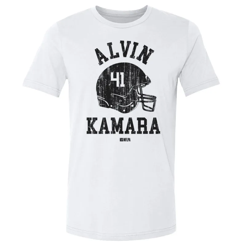 Alvin Kamara New Orleans Helmet Font sold by 500 Level