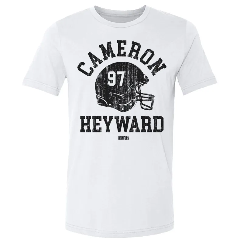 Cameron Heyward Pittsburgh Helmet Font sold by 500 Level