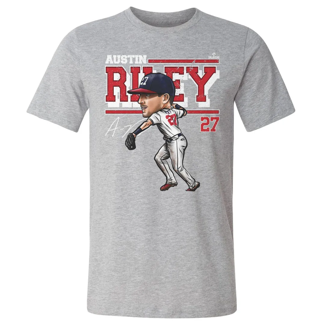 Austin Riley Atlanta Cartoon WHT sold by 500 Level