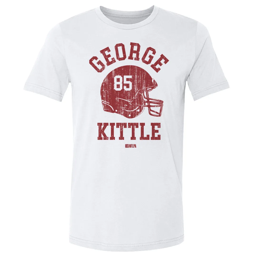 George Kittle San Francisco Helmet Font sold by 500 Level product image thumbnail 2