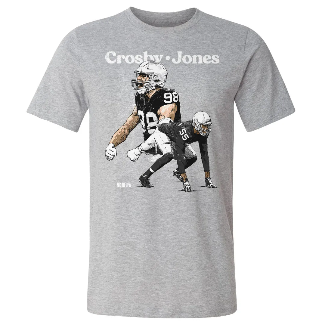 Maxx Crosby & Chandler Jones Las Vegas Duo WHT sold by 500 Level product image thumbnail 2