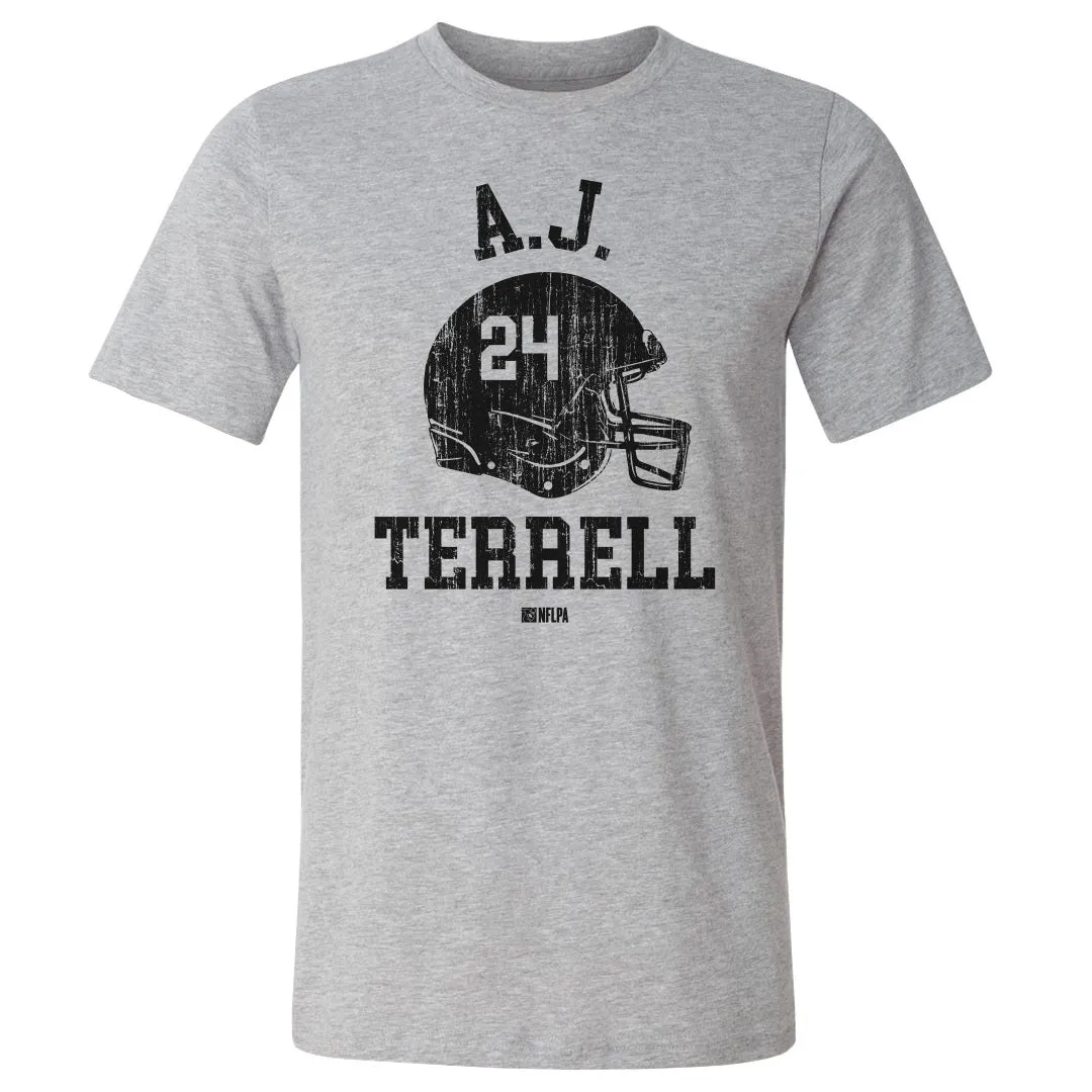 A.J. Terrell Atlanta Helmet Font sold by 500 Level