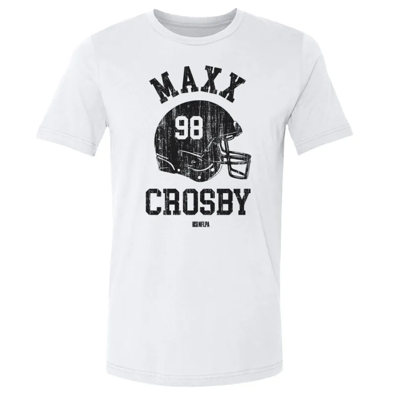 Maxx Crosby Las Vegas Helmet Font sold by 500 Level