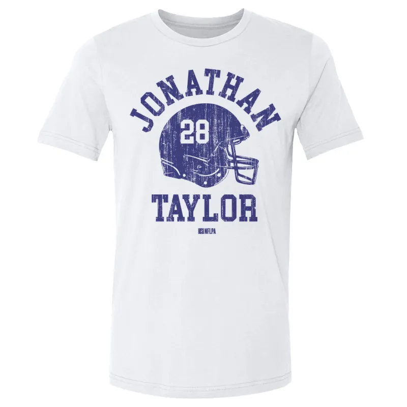 Jonathan Taylor Indianapolis Helmet Font sold by 500 Level