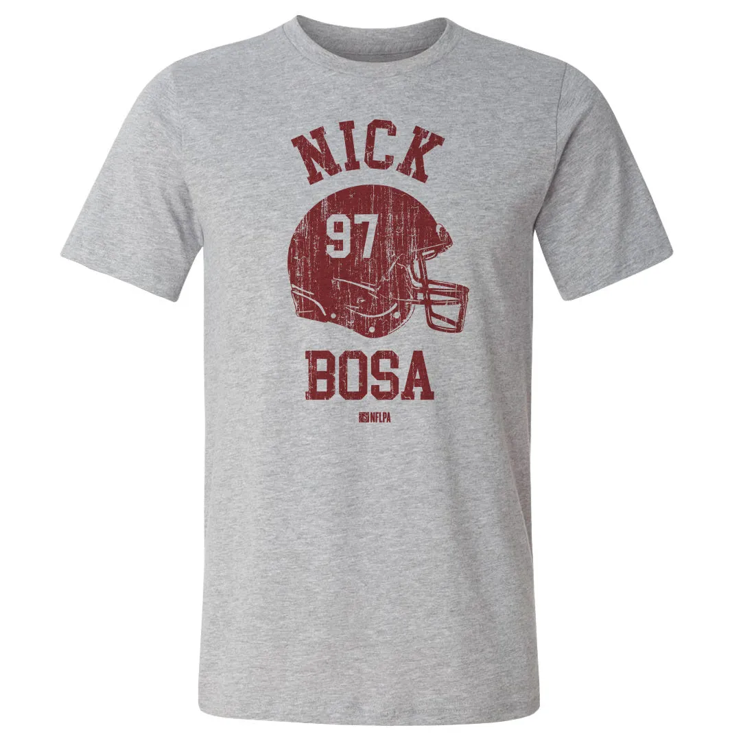 Nick Bosa San Francisco Helmet Font sold by 500 Level product image thumbnail 2