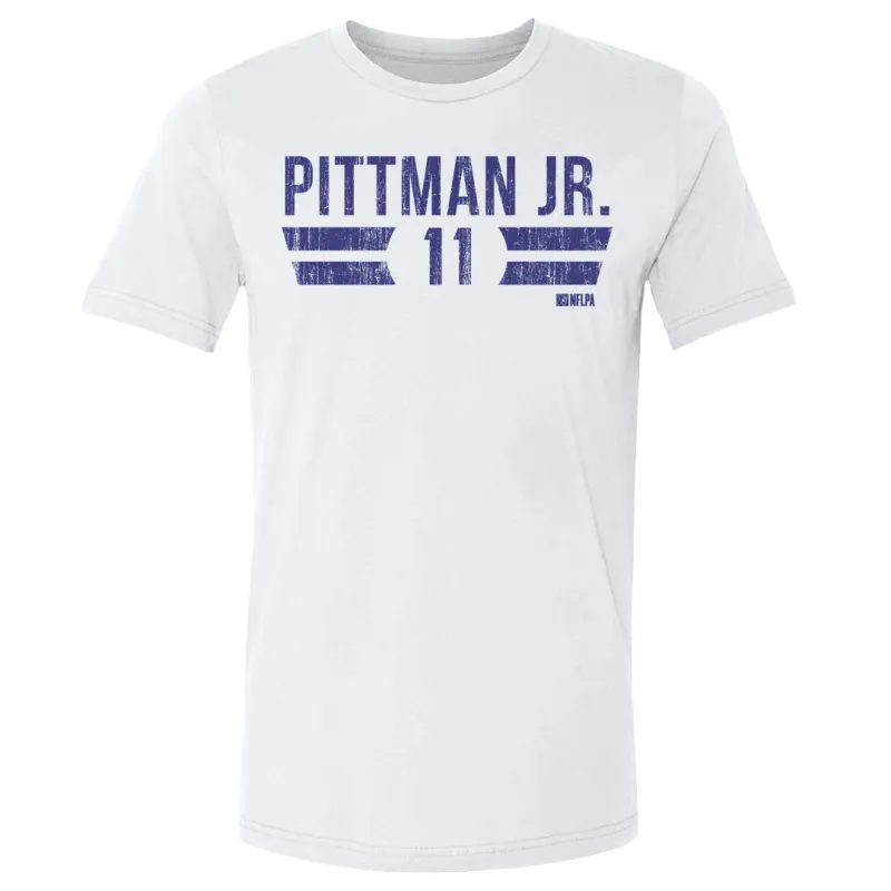 Michael Pittman Jr. Indianapolis Font sold by 500 Level