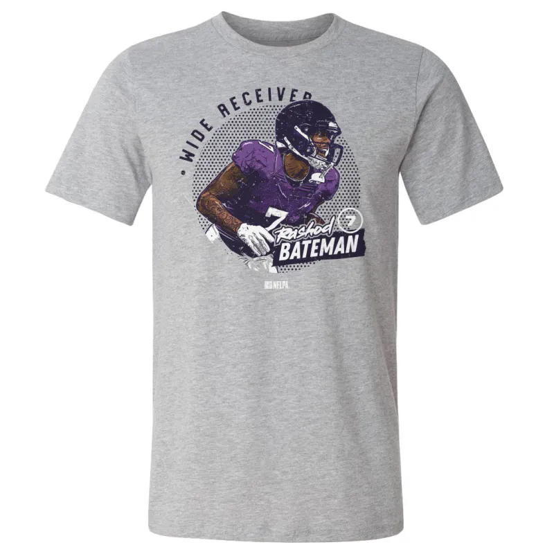 Rashod Bateman Baltimore Dots WHT sold by 500 Level