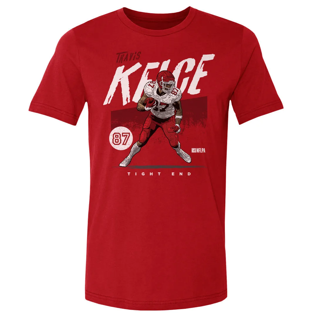 Travis Kelce Kansas City Grunge WHT sold by 500 Level product image thumbnail 2