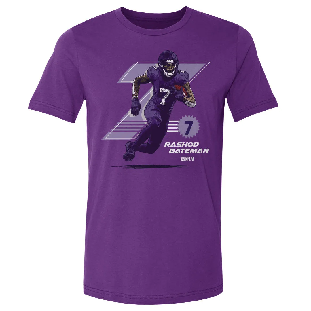 Rashod Bateman Baltimore Fast Type WHT sold by 500 Level product image thumbnail 2