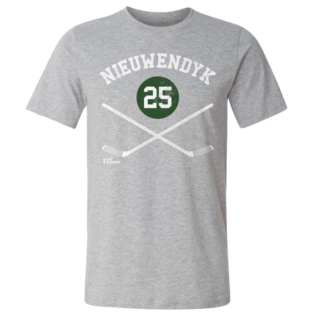 Joe Nieuwendyk Dallas 25 Sticks WHT sold by 500 Level