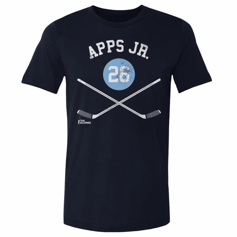 Syl Apps Jr. Pittsburgh 26 Sticks WHT sold by 500 Level