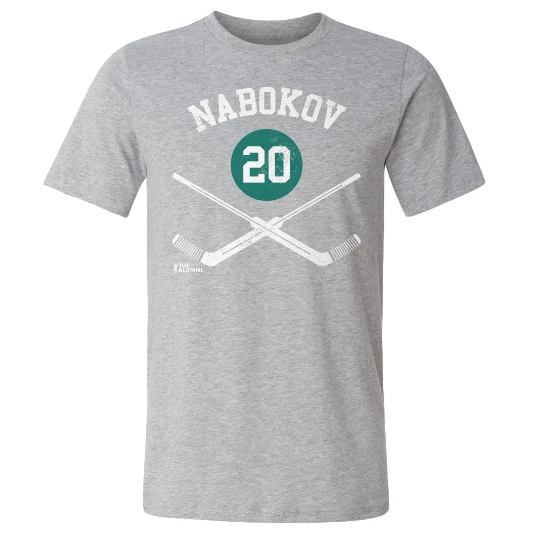 Evgeni Nabokov San Jose 20 Goalie Sticks WHT sold by 500 Level