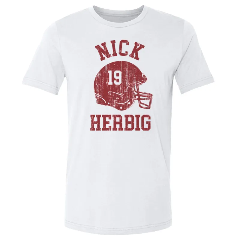 Nick Herbig College Helmet Font sold by 500 Level