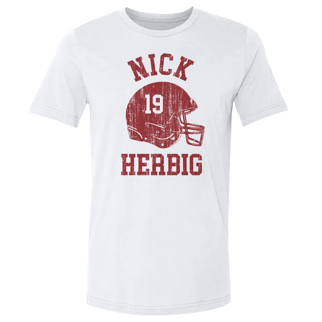 Nick Herbig College Helmet Font sold by 500 Level