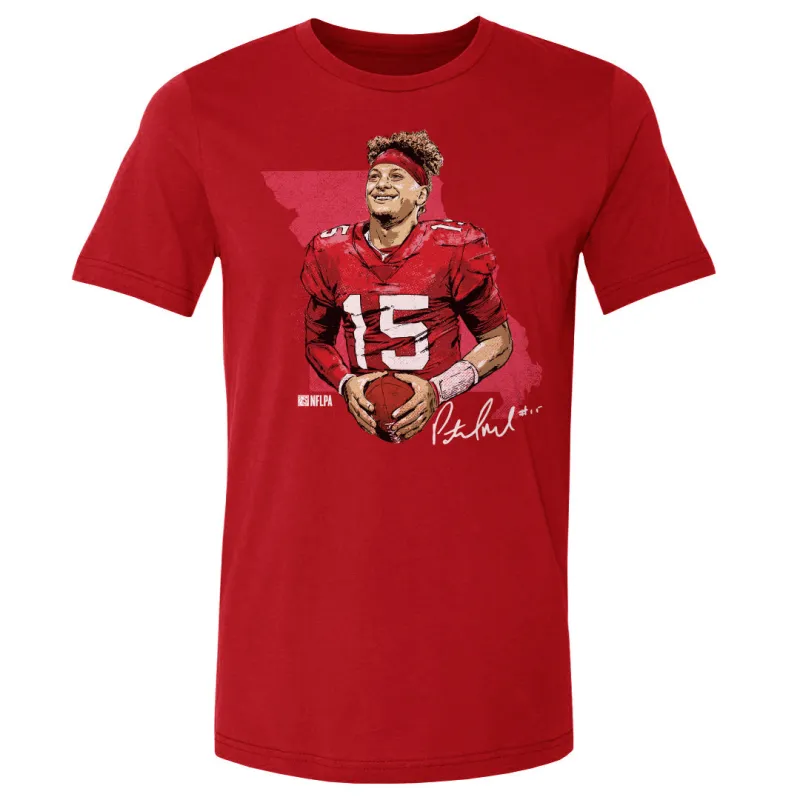 Patrick Mahomes Kansas City City Map WHT sold by 500 Level