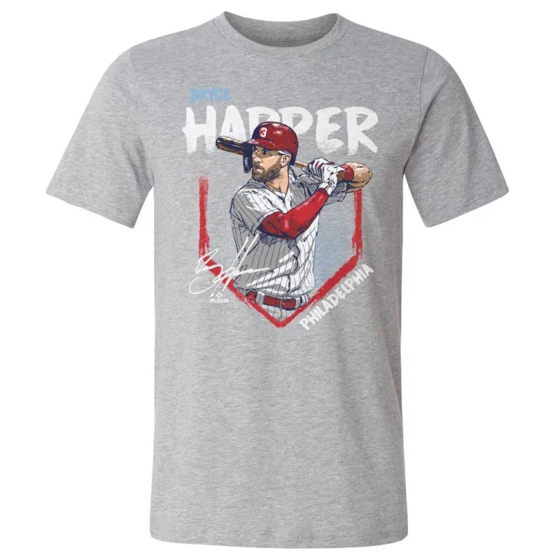 Bryce Harper Philadelphia Base WHT sold by 500 Level