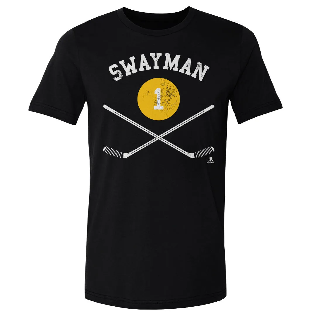 Jeremy Swayman Boston Sticks WHT sold by 500 Level product image thumbnail 2