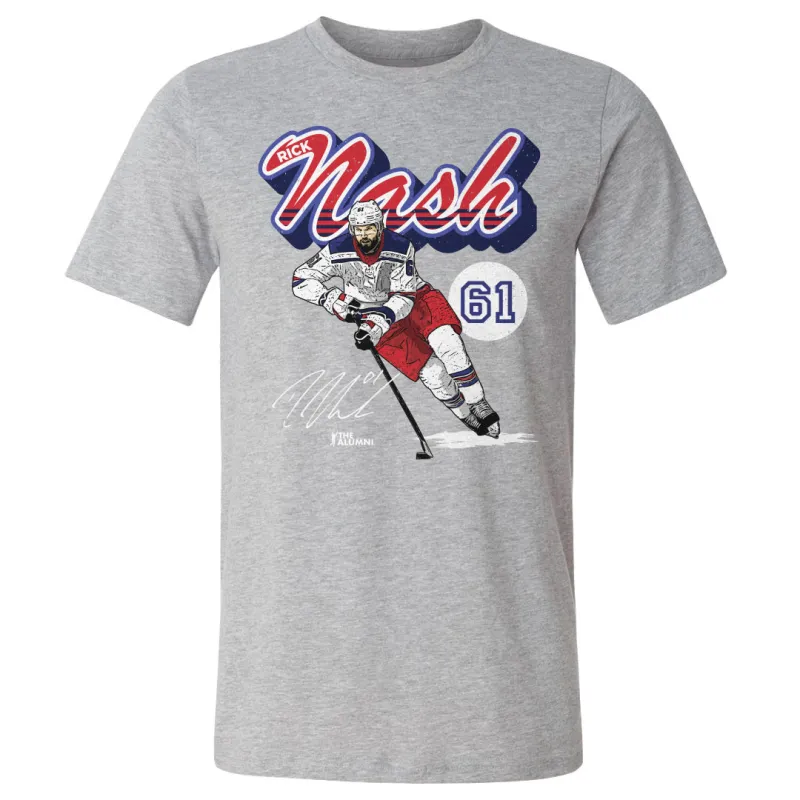 Rick Nash New York R Retro WHT sold by 500 Level