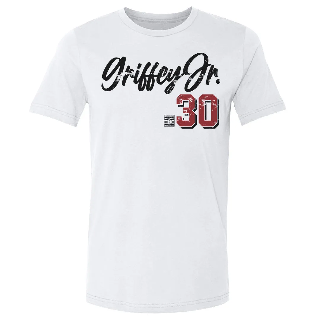 Ken Griffey Jr. Cincinnati Script sold by 500 Level