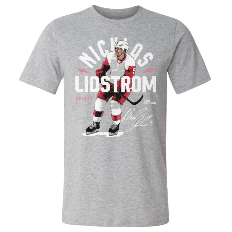 Nicklas Lidstrom Detroit Arc WHT sold by 500 Level
