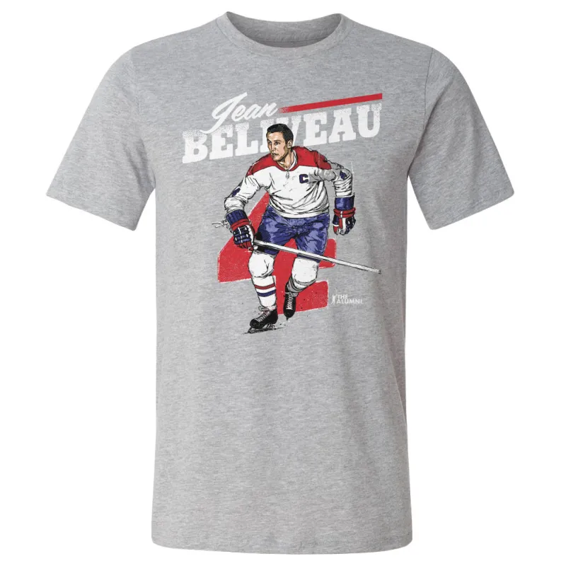 Jean Beliveau Montreal Retro WHT sold by 500 Level