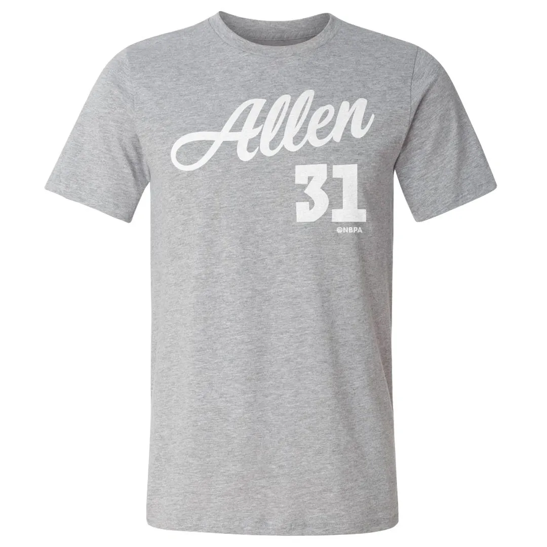 Jarrett Allen Cleveland Script WHT sold by 500 Level
