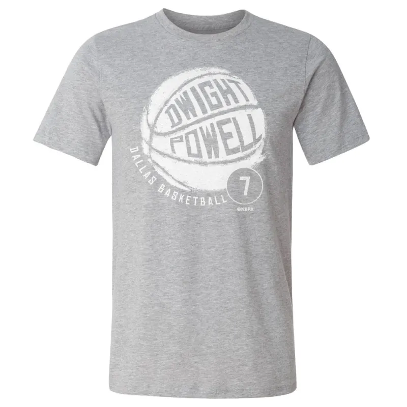 Dwight Powell Dallas Basketball WHT sold by 500 Level