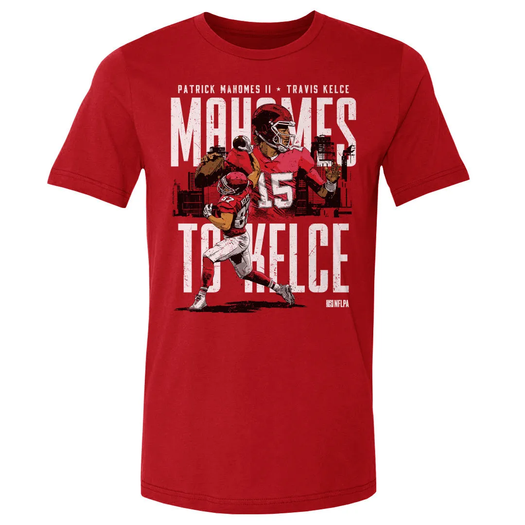Patrick Mahomes & Travis Kelce Kansas City Connection WHT sold by 500 Level