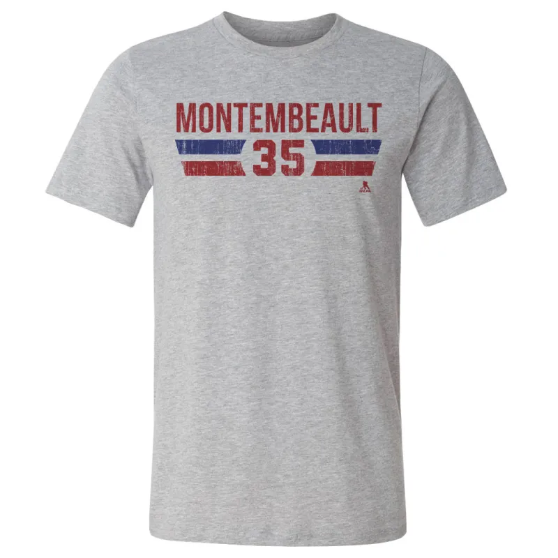 Sam Montembeault Montreal Font sold by 500 Level