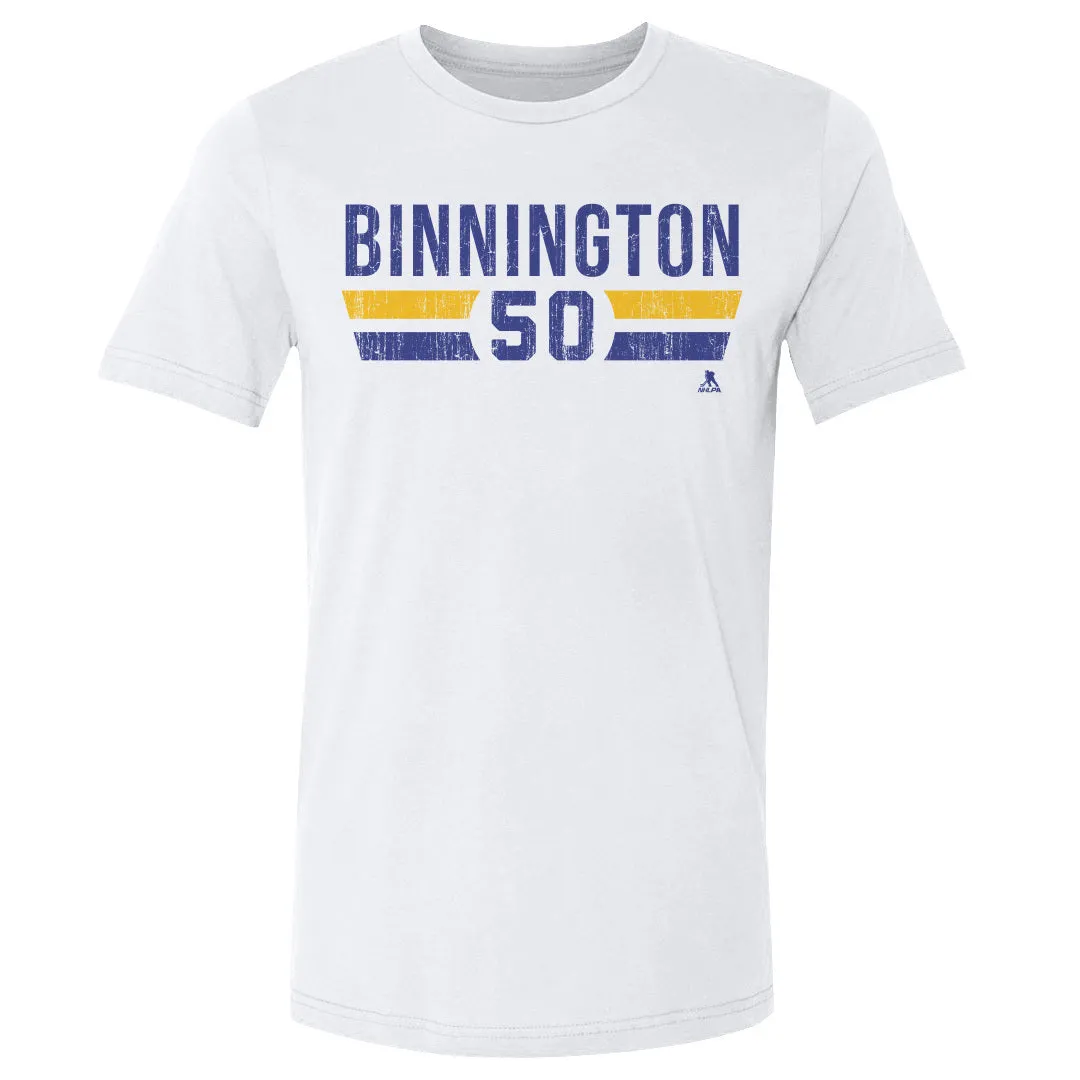 Jordan Binnington St. Louis Font sold by 500 Level