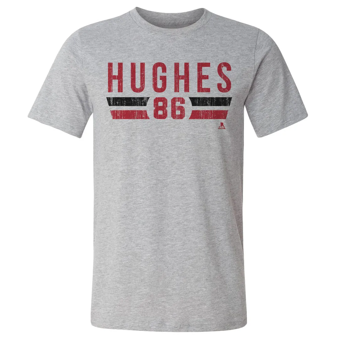 Jack Hughes New Jersey Font sold by 500 Level